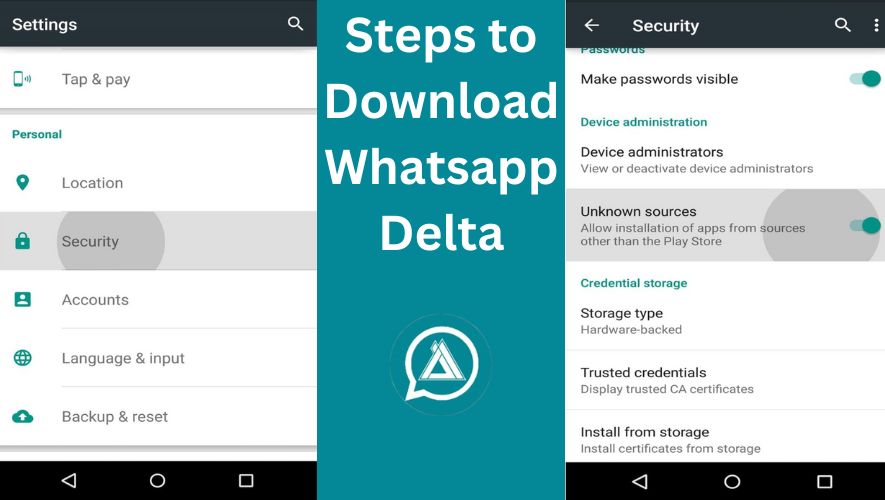 How to Install Whatsapp Delta